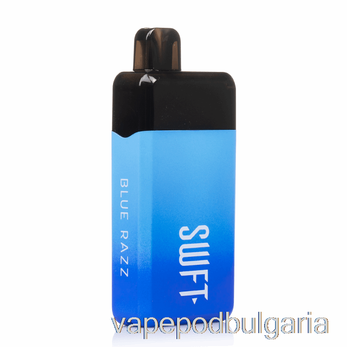 Vape 10000 Дръпки Swft Mod 5000 Disposable Blue Razz